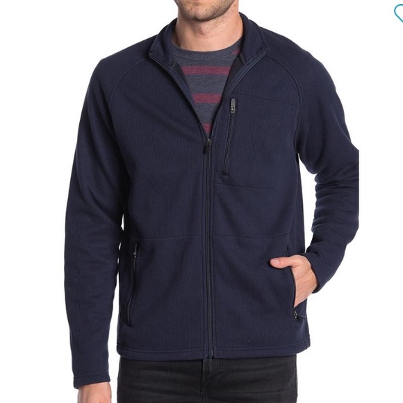 Tailor Vintage Other - NWT Tailor Vintage Waffle Fleece Full-Zip Jacket